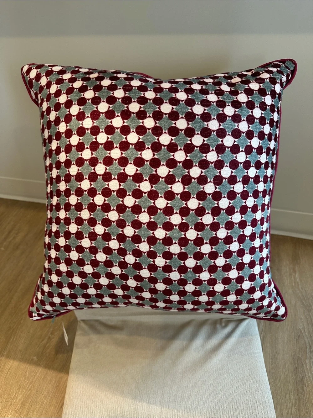 Anthropologie Alva Velvet Pillow